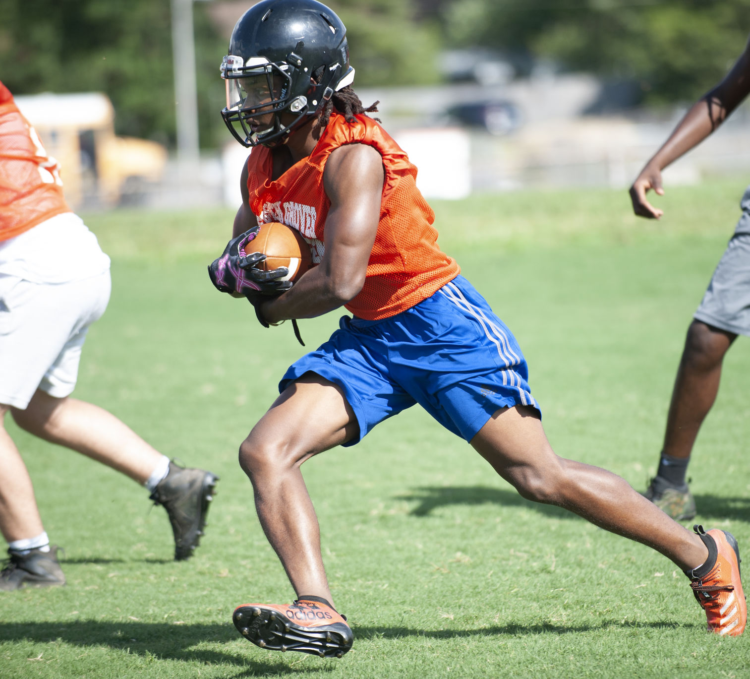 Webster Groves football practice